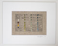 Four Color Study on Antique Linen