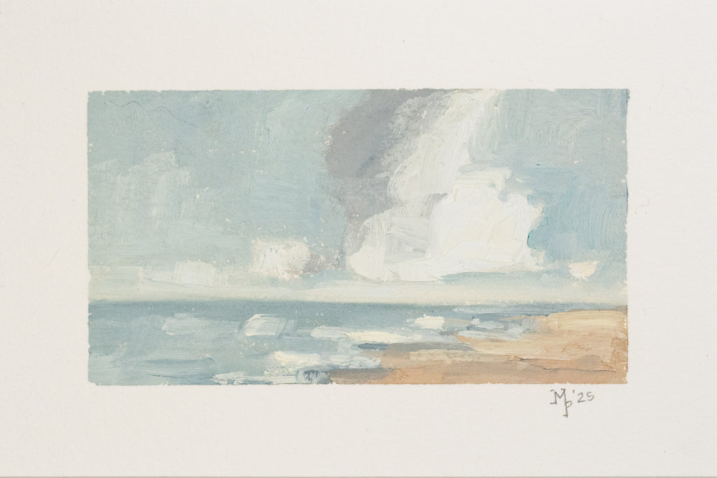 "Seascape Collection" | three original oil paintings on 4 x 6 Arches Oil Paper