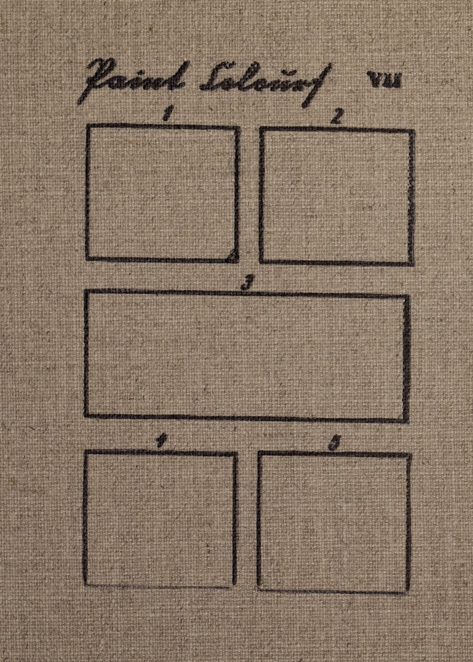 Blank Five Color Study on Clear Primed Linen (Set of three)