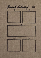Blank Five Color Study on Clear Primed Linen (Set of three)