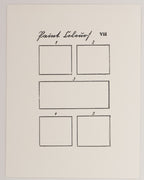 Blank Antique-inspired color charts on Arches Oil Paper (Set of three)