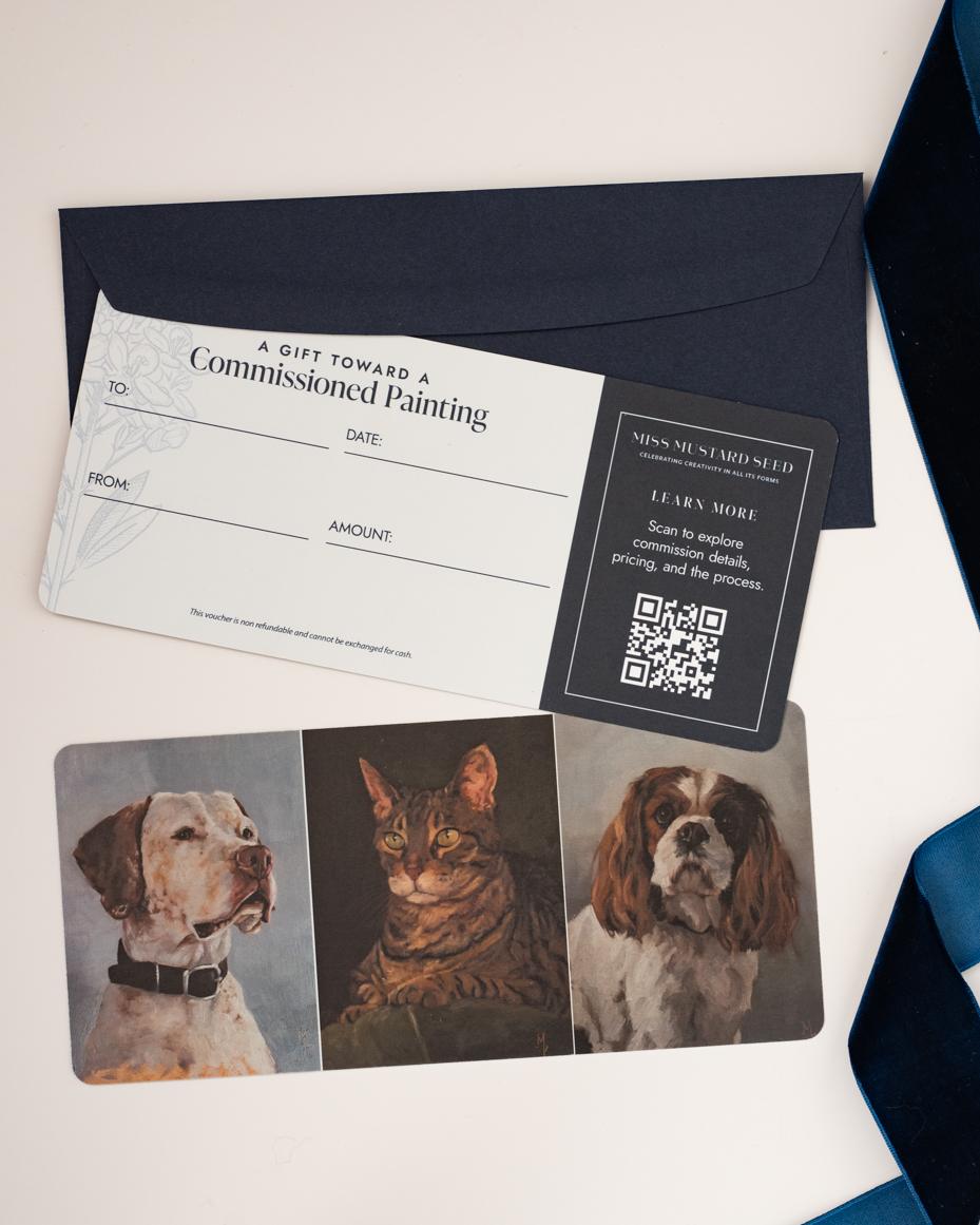 Commissioned Painting Gift Certificate