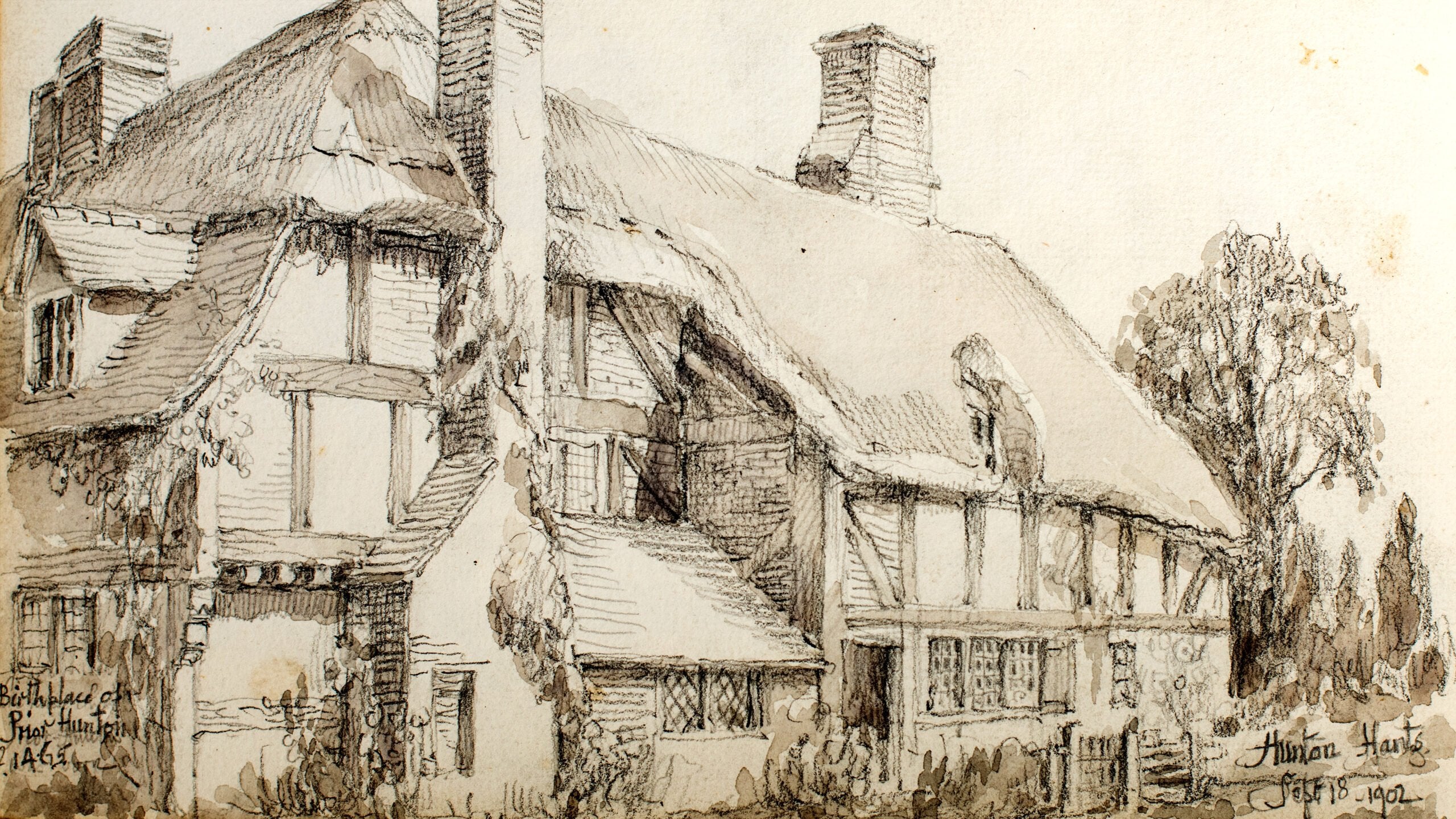 Birthplace of Prior Hunton 2 | Kitchin Sketch