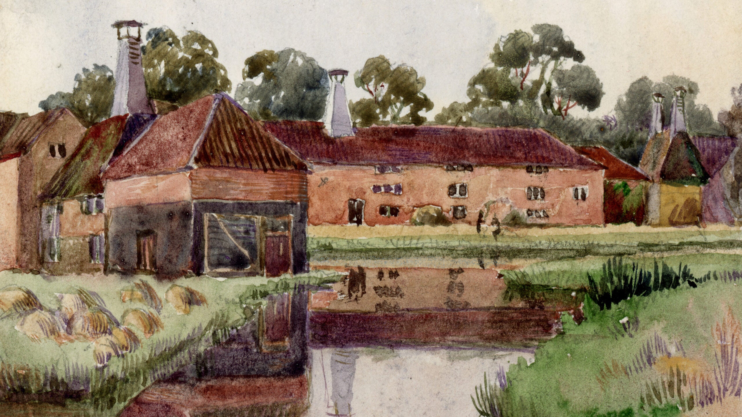 Watercolor Reflection | Kitchin Sketch