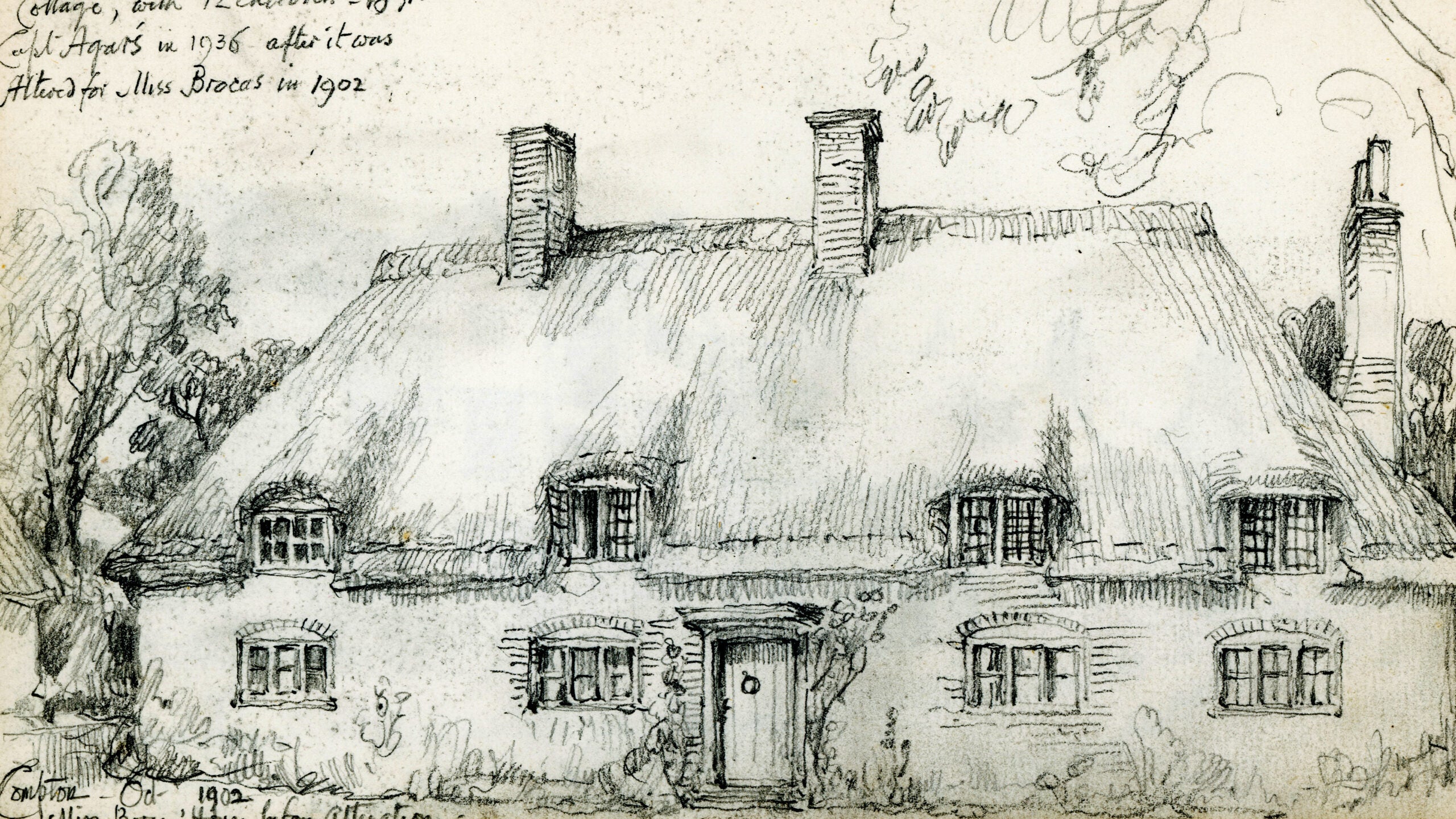 Cottage Before Alterations | Kitchin Sketch