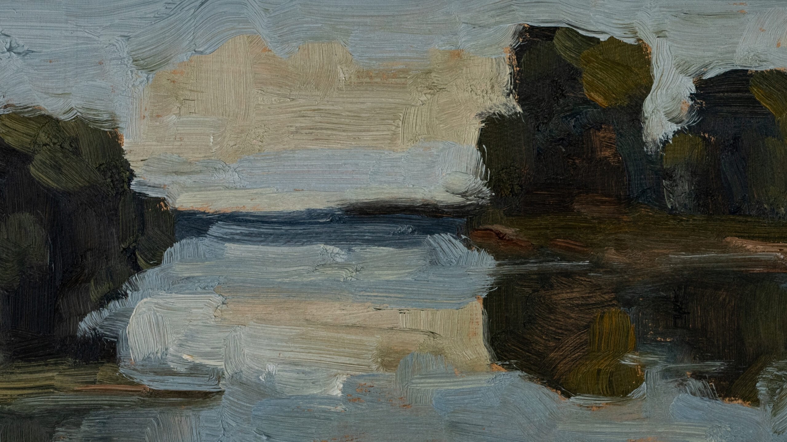 Lake with Trees