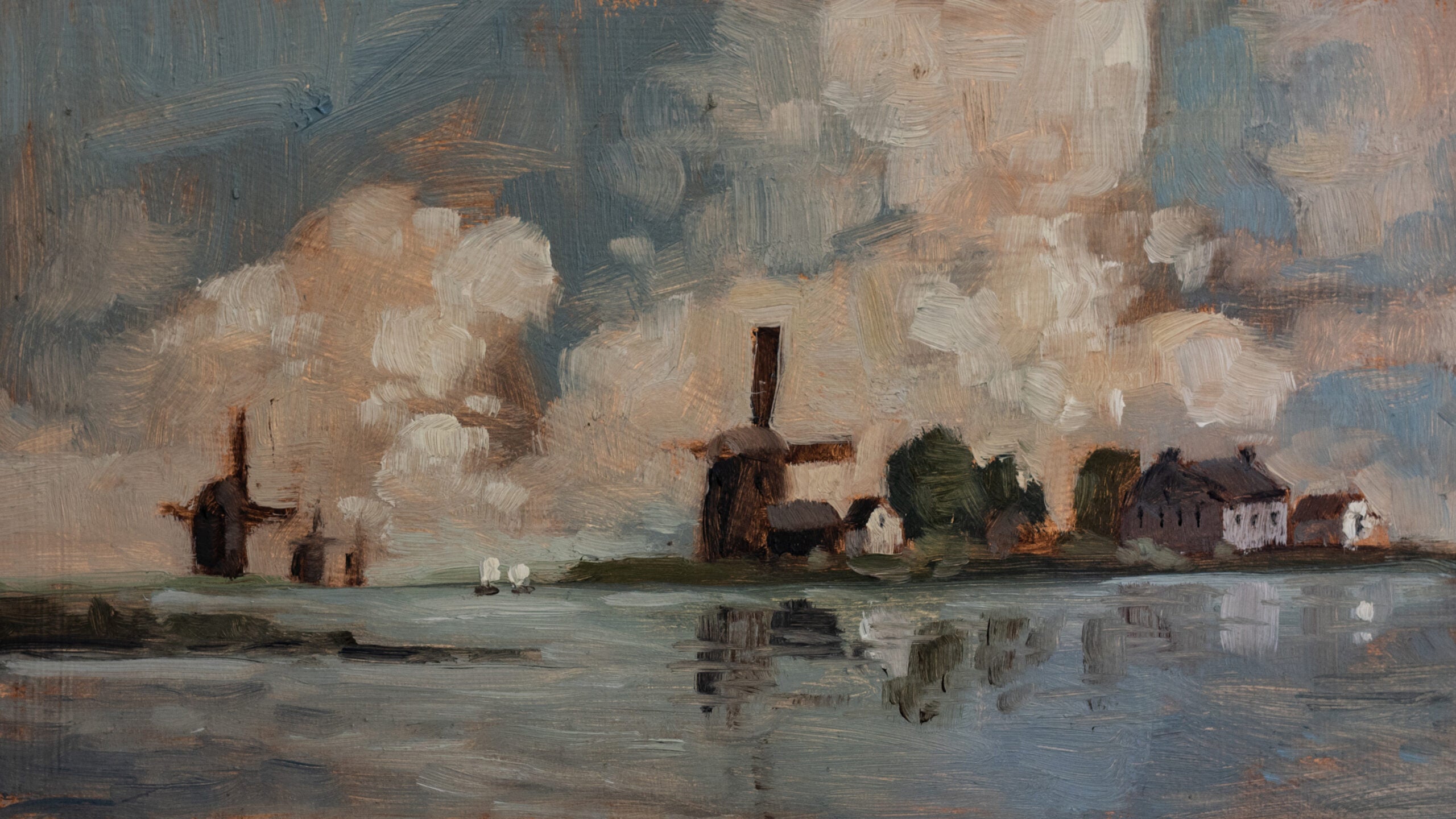 Rembrandt Oil Study One