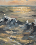Sargent Surf Study Print