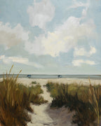 Through The Dunes Print