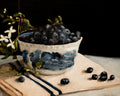 Blueberries In A Transferware Bowl Print