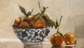 Oranges in a bowl