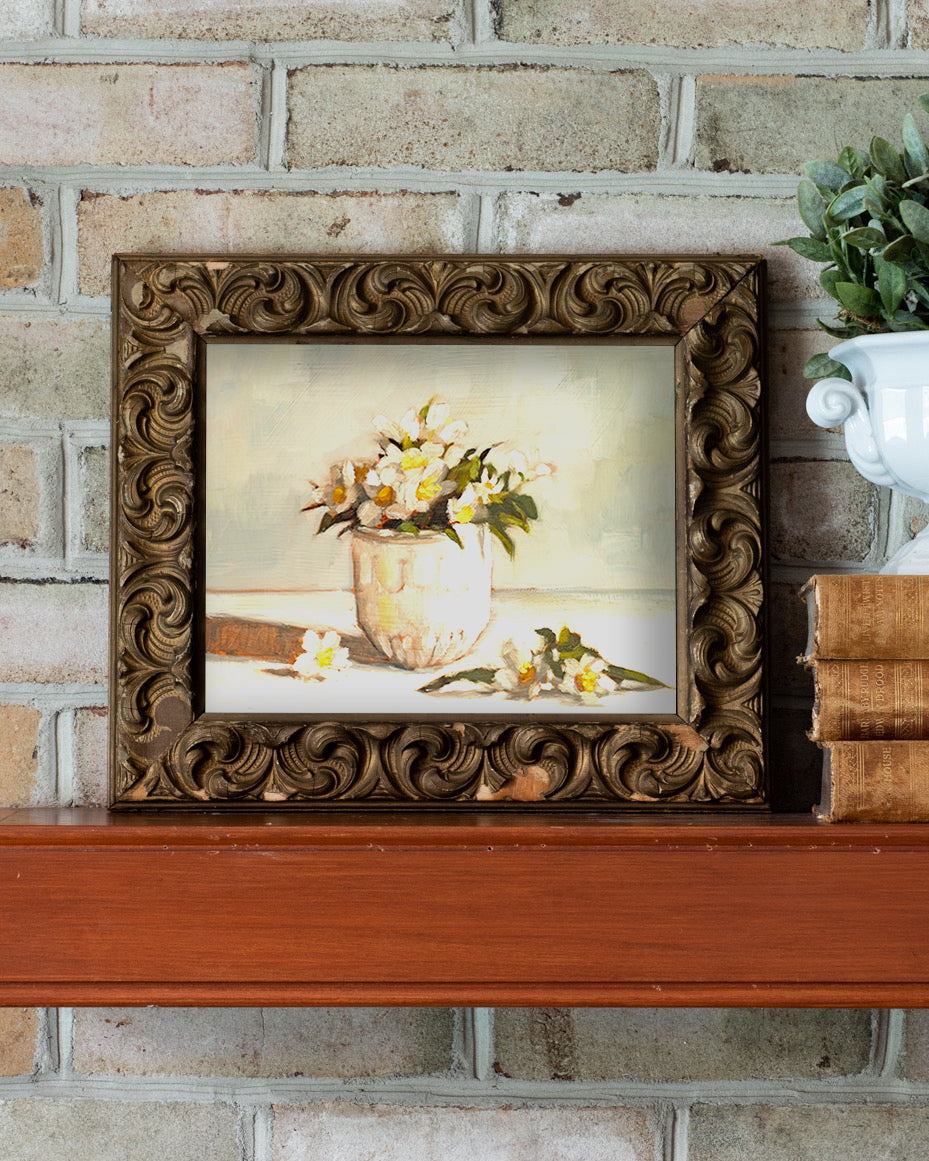 Mock Orange Blossoms Print