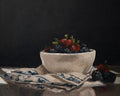 strawberries and blackberries Print